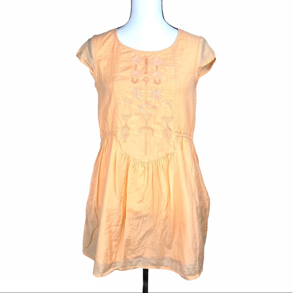 Jack Wills Orange Ellingdon Dress - Picture 2 of 8